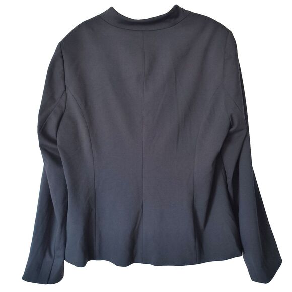 41 Hawthorn Blazer NEW XL Navy Blue Froswick Stitch Fix Ponte Open Career Travel - Picture 2 of 14